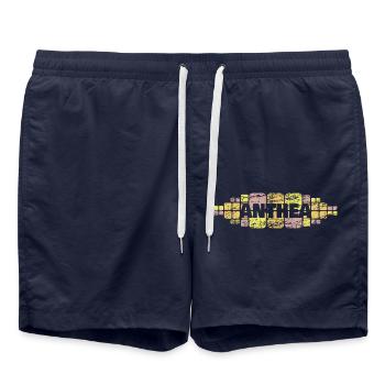 Mutti Anthea - Badeshorts - French Navy - Vorne - AI Model Male 185 light (185cm)