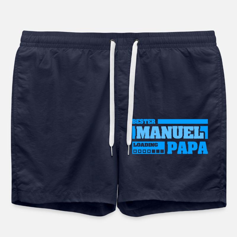 Geschenk für Manuel - Badeshorts - French Navy