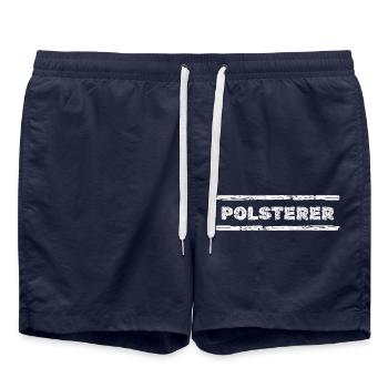 Occupation Upholsterer - Swim Trunks - french navy - Front - AI Model Male 185 light (185cm)