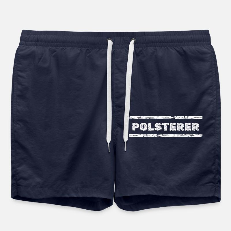 Beruf Polsterer - Badeshorts - French Navy