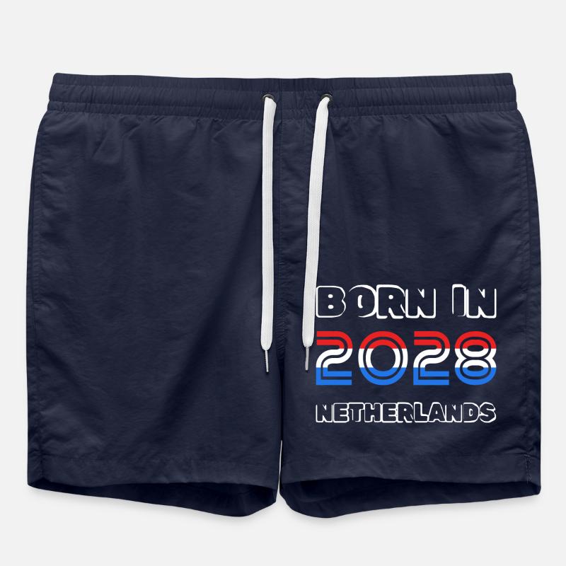 Pays-Bas 2028 - Short de bain - bleu marine