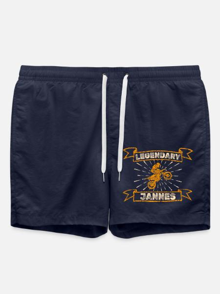 Jannes - Short de bain - bleu marine