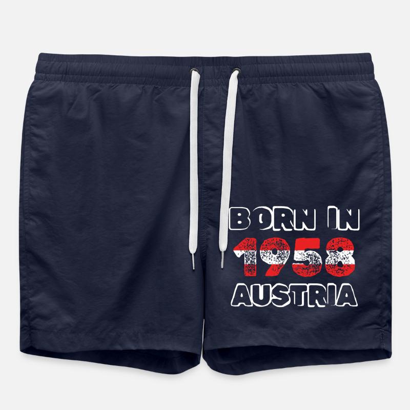1958 - Swim Trunks - french navy