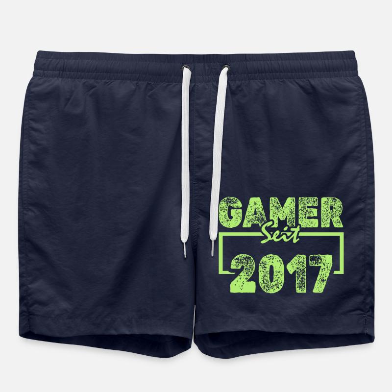 2017 - Short de bain - bleu marine