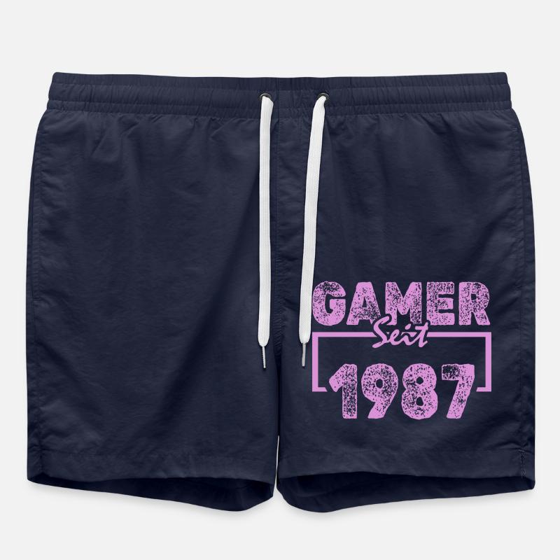 Tippen 1987 - Badeshorts - French Navy