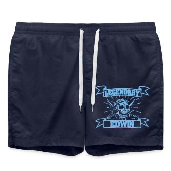 Carnaval Edwin - Short de bain - bleu marine - Devant - AI Model Male 185 light (185cm)