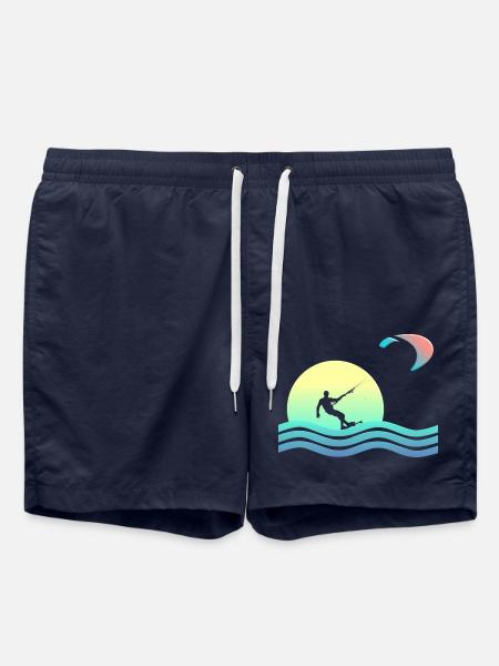 Windkind Kitesurfer - Badeshorts - French Navy