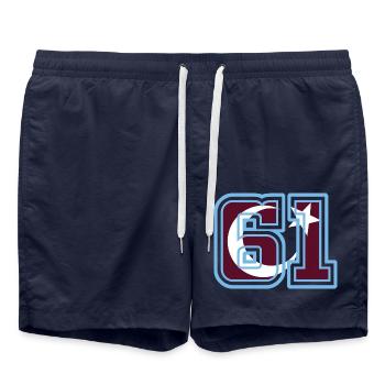 Trabzon - Short de bain - bleu marine - Devant - AI Model Male 185 light (185cm)