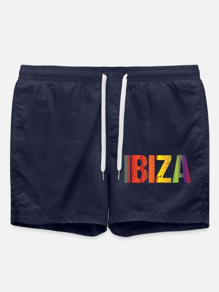 Retro Ibiza Love - Swim Trunks - french navy