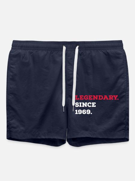 1969 - Swim Trunks - french navy