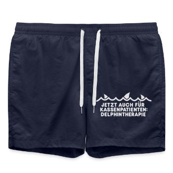 Delphine - Badeshorts - French Navy - Vorne - AI Model Male 185 light (185cm)