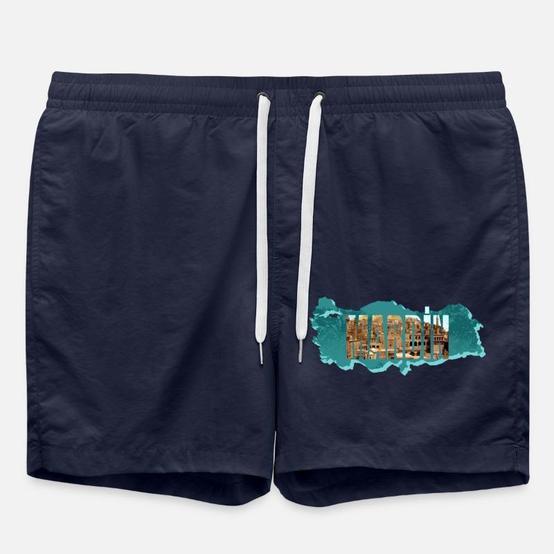 mardin panorama - Swim Trunks - french navy