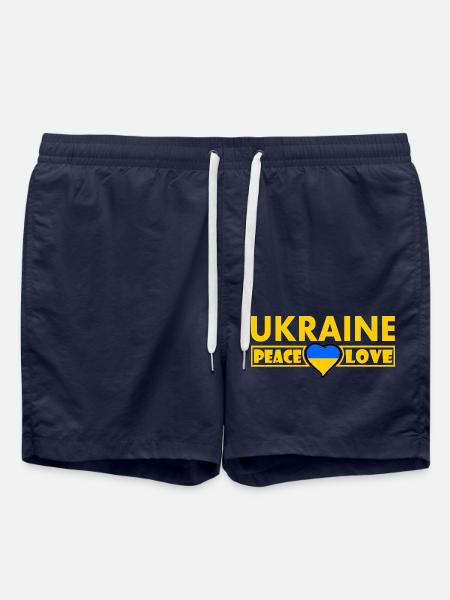 Ukraine - Swim Trunks - french navy