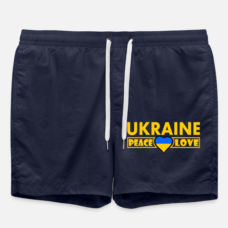 Ukraine - Swim Trunks - french navy