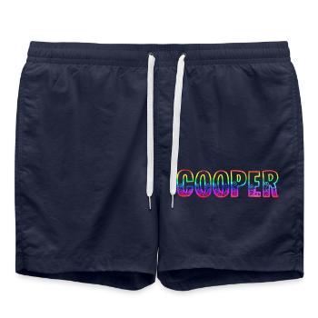 cooper rs arc-en-ciel - Short de bain - bleu marine - Devant - AI Model Male 185 light (185cm)