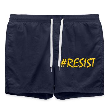 Resist - Badeshorts - French Navy - Vorne - AI Model Male 185 light (185cm)
