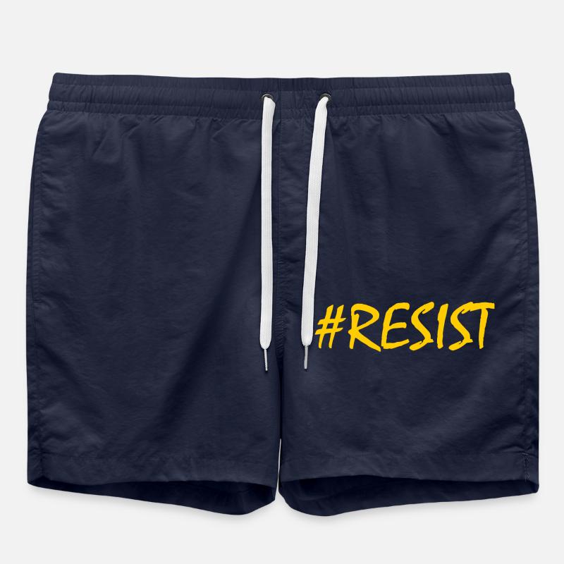 Resist - Short de bain - bleu marine