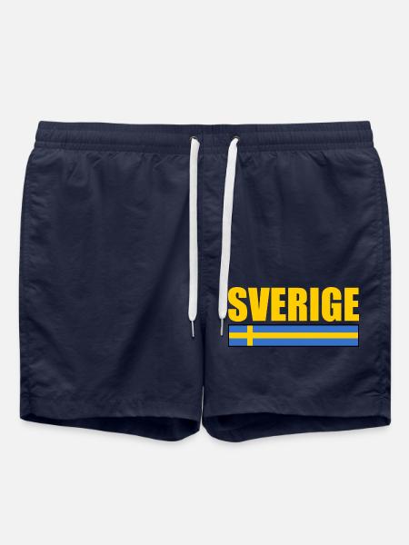 sverige - Short de bain - bleu marine