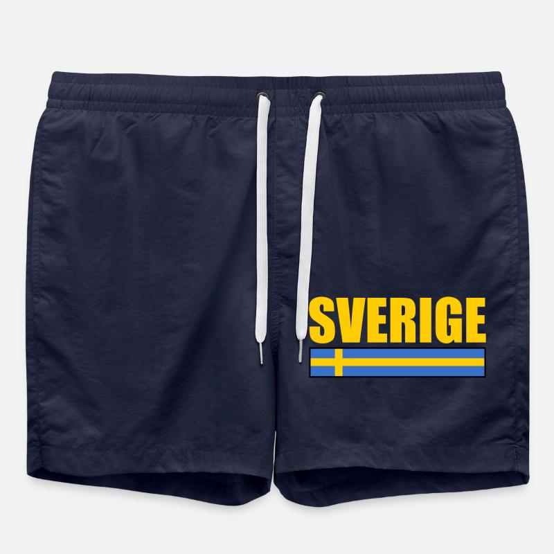 sverige - Swim Trunks - french navy