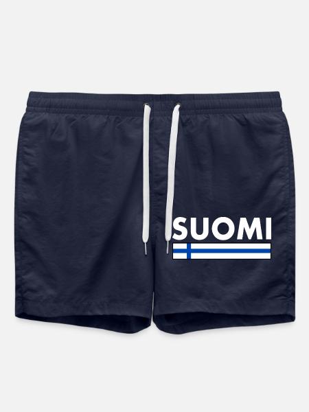 Suomi - Swim Trunks - french navy
