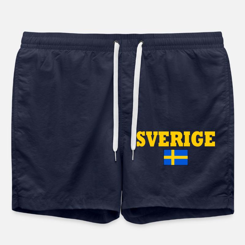 Sverige - Badeshorts - French Navy