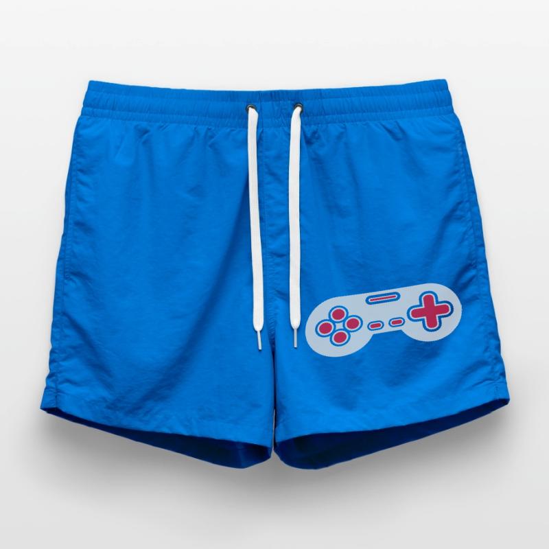 Conception Retro Gamer Controller Short de bain