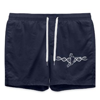 Club de basket-ball Joueurs de basket-ball Amateurs de basket-ball - Short de bain - bleu marine - Devant - AI Model Male 185 light (185cm)