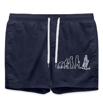 Skieurs Sports d’hiver Ski de Noël Ski - Short de bain - bleu marine - Devant - AI Model Male 185 light (185cm)
