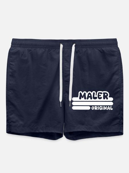 Occupation Painter - Swim Trunks - french navy