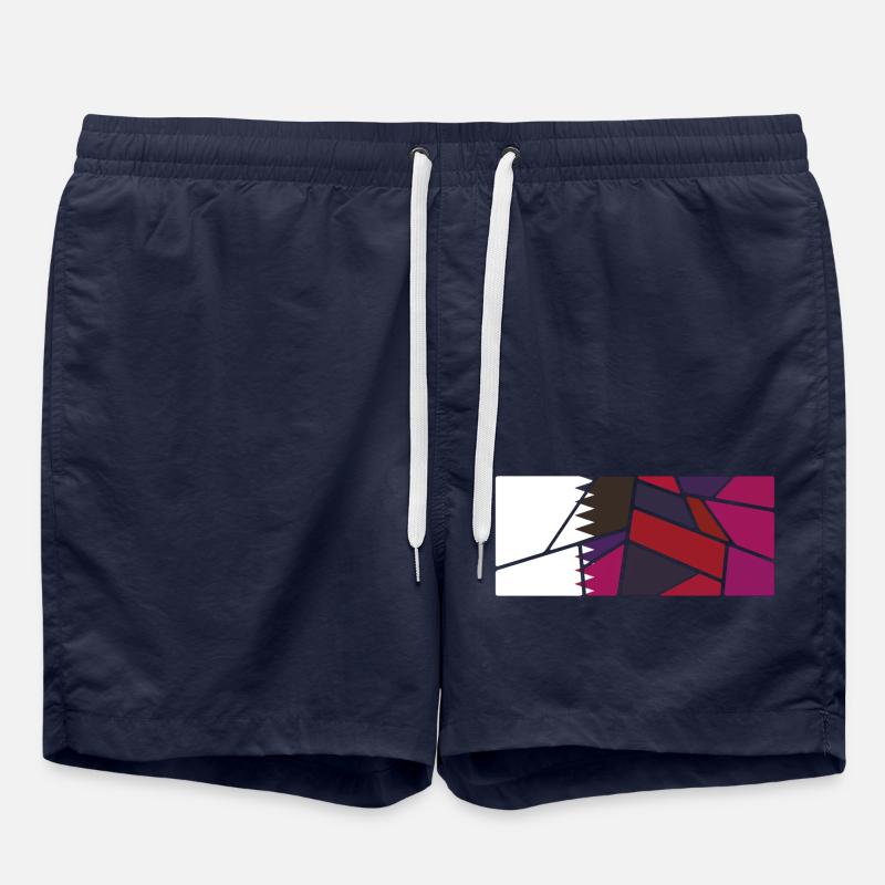 Katar als Katar - Badeshorts - French Navy