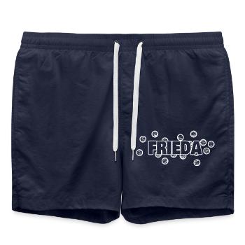 bubbles Frieda - Swim Trunks - french navy - Front - AI Model Male 185 light (185cm)