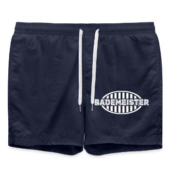Job Bademeister - Badeshorts - French Navy - Vorne - AI Model Male 185 light (185cm)