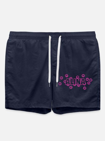 Alina as Alina - Swim Trunks - french navy