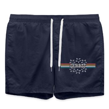 Stern Gerrit - Swim Trunks - french navy - Front - AI Model Male 185 light (185cm)