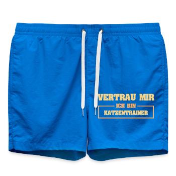 Dresseur de chats - Short de bain - cobalt blue - Devant