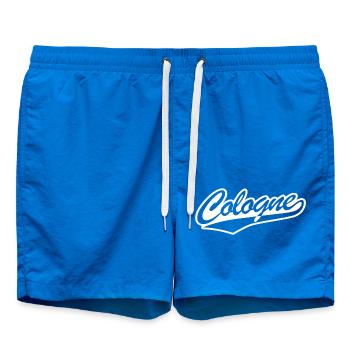 Cologne Classic Shirt, Cologne Retro Look, Cologne - Badeshorts - Cobalt blue - Vorne