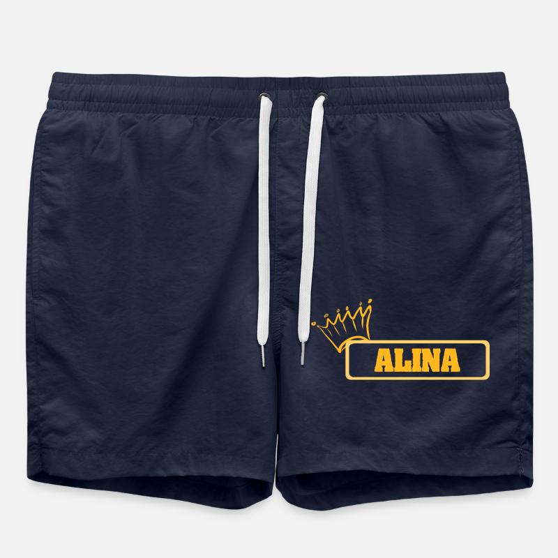 Nom : Alina - Short de bain - bleu marine