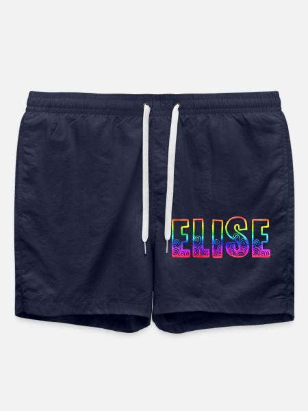 elise rs arc-en-ciel - Short de bain - bleu marine