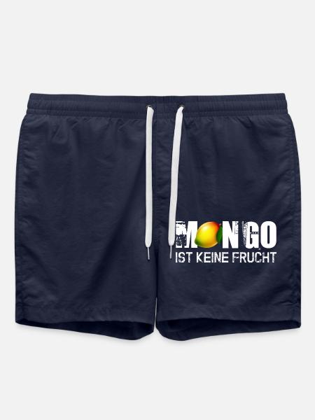 M(O)NGO - IST KEINE FRUCHT :) - Badeshorts - French Navy