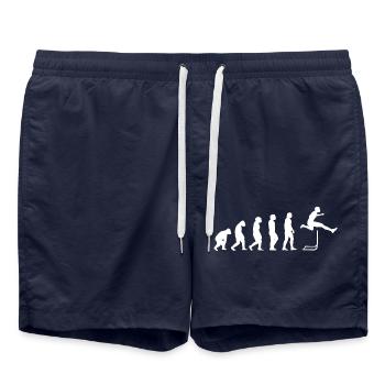 Hurdles Athletics Evolution Hurdler - Swim Trunks - french navy - Front - AI Model Male 185 light (185cm)