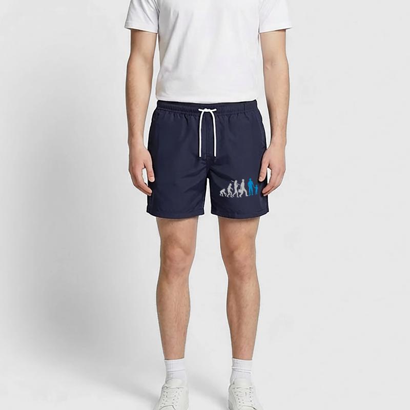 Junge Papa Evolution Kind Badeshorts