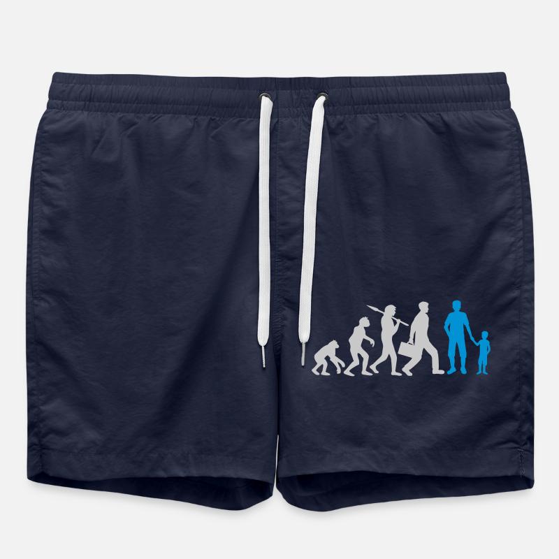Jeune Papa Evolution Enfant - Short de bain - bleu marine