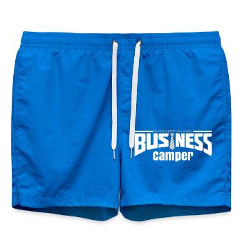 Business Camper - dormez là où vous travaillez - Short de bain - cobalt blue - Devant