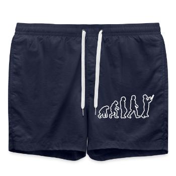 Chefs d’orchestre Cadeau Chef d’orchestre Direction d’orchestre - Short de bain - bleu marine - Devant - AI Model Male 185 light (185cm)