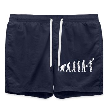Cheerleading Cheerleader Gift Cheerleader - Swim Trunks - french navy - Front - AI Model Male 185 light (185cm)