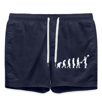 Cheerleader Cheerleading Gift Cheerleader - Swim Trunks - french navy - Front - AI Model Male 185 light (185cm)