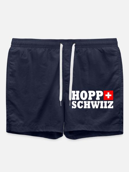 Hopp schwiiz - Swim Trunks - french navy