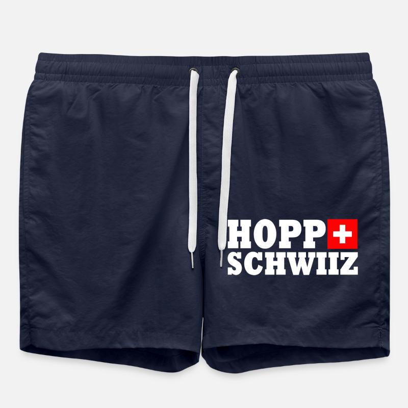 Hopp schwiiz - Swim Trunks - french navy