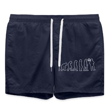 Ramoneur Ramoneur Nourriture Ramoneur Cadeau - Short de bain - bleu marine - Devant - AI Model Male 185 light (185cm)