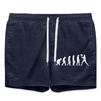 Tennis player Tennis club Tennis rackets - Swim Trunks - french navy - Front - AI Model Male 185 light (185cm)